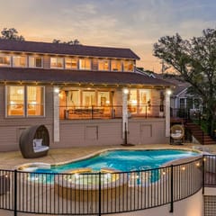 Lakefront Retreat w/ Dock Slip, Pool & Golf Sim