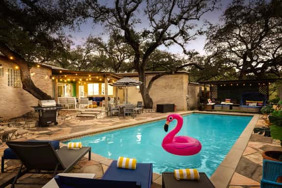 Heated Pool, Cabana, Fire Pit, Game Room & Arcade! - Image 1