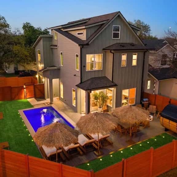 East Austin Desert Retreat | Heated Pool • Sauna • Theater - Image 1