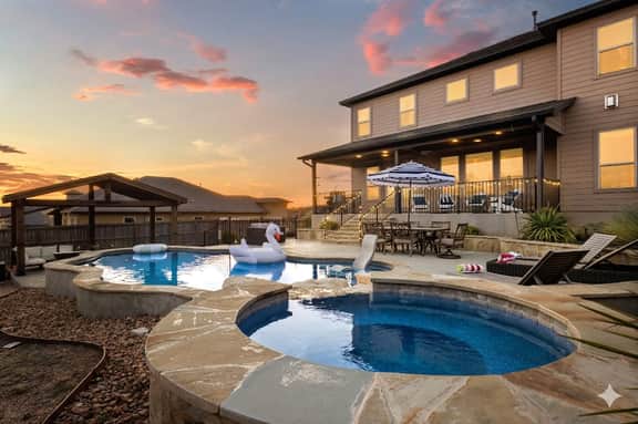 Luxury Hill Country Retreat w/ Resort Pool, Theater & Game Room