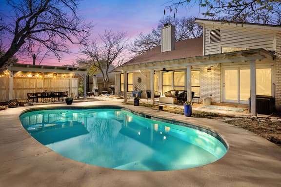 Bold Design Home with Private Pool & Game Lounge