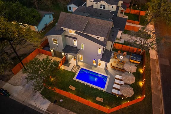 East Austin Desert Retreat | Heated Pool • Sauna • Theater