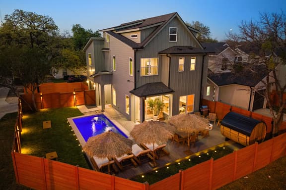 East Austin Desert Retreat | Heated Pool • Sauna • Theater - Image 1